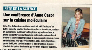 Le Dauphiné libéré, 14/10/2013